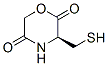 (3s)-(9ci)-3-(疏基甲基)-2,5-吗啉二酮结构式_512802-56-1结构式