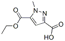 5-(乙氧羰基)-1-甲基-1H-吡唑-3-羧酸结构式_512809-16-4结构式