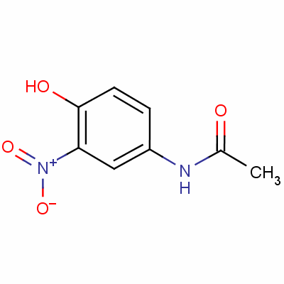 N-(4-羟基-3-硝基苯基)乙酰胺结构式_51288-37-0结构式