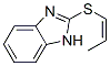 (z)-(9ci)-2-(1-丙烯基硫代)-1H-苯并咪唑结构式_51388-96-6结构式