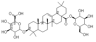 竹节参皂苷IVa结构式_51415-02-2结构式