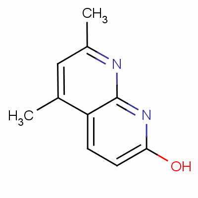 5,7-二甲基-1,8-萘啶-2(1H)-酮结构式_51420-71-4结构式