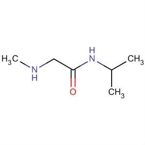 N-异丙基-2-甲基氨基乙酰胺结构式_51489-14-6结构式