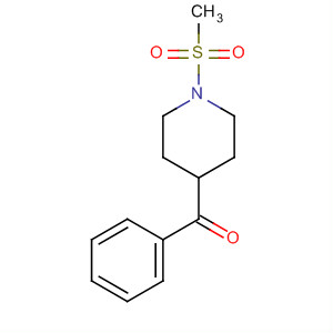 4-苯甲酰基-1-甲烷磺酰基哌啶结构式_515154-31-1结构式