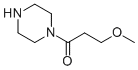 3-甲氧基-1-(1-哌嗪)-1-丙烷酮结构式_51517-07-8结构式