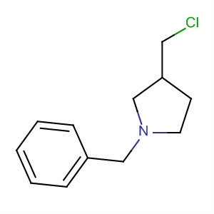 1-苄基-3-(氯甲基)吡咯烷结构式_51535-01-4结构式