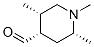 (2alpha,4alpha,5alpha)-(9ci)-1,2,5-三甲基-4-哌啶羧醛结构式_51643-16-4结构式