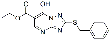 2-苄基磺酰基-7-羟基-[1,2,4]噻唑并[1,5-a]嘧啶-6-羧酸乙酯结构式_51646-43-6结构式