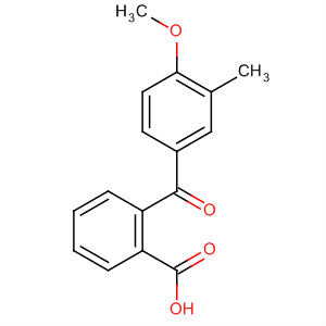 2-(3-甲基-4-甲氧基苯甲酰基)苯甲酸结构式_51671-71-7结构式