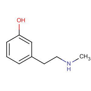 3-[2-(甲基氨基)乙基]苯酚结构式_51674-33-0结构式