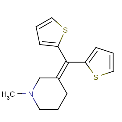 替培啶结构式_5169-78-8结构式