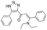 3-(二乙基氨基)-3-苯基-1-(5-苯基-1H-1,2,3-噻唑-4-基)-2-丙烯-1-酮结构式_51720-08-2结构式