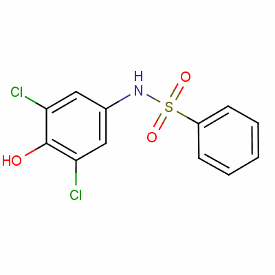 N-(3,5-二氯-4-羟基苯基)苯磺胺结构式_51767-45-4结构式