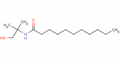 N-(2-羟基-1,1-二甲基乙基)十一烷酰胺结构式_51848-22-7结构式