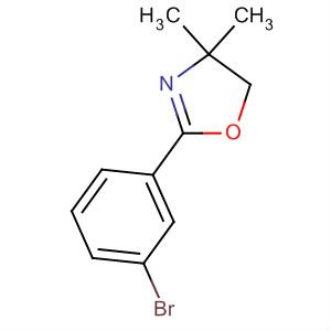2-(3-溴苯基)-4,5-二氢-4,4-二甲基噁唑结构式_51849-84-4结构式