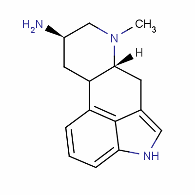 6-甲基麦角灵-8beta-胺结构式_51898-44-3结构式