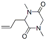 (9ci)-1,4-二甲基-3-(2-丙烯基)-2,5-哌嗪二酮结构式_519141-21-0结构式