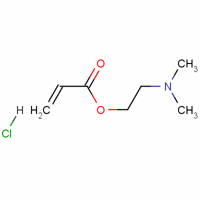 2-(二甲基氨基)丙烯酸乙酯盐酸盐结构式_51961-06-9结构式