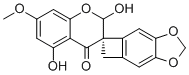 2-羟基-7-O-甲基绵枣儿素结构式_52096-50-1结构式