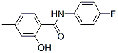 (9ci)-n-(4-氟苯基)-2-羟基-4-甲基-苯甲酰胺结构式_521272-14-0结构式
