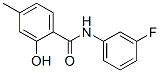 (9ci)-n-(3-氟苯基)-2-羟基-4-甲基-苯甲酰胺结构式_521272-15-1结构式
