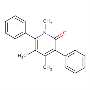 1,4,5-三甲基-3,6-二苯基-2(1h)-吡啶酮结构式_52148-67-1结构式