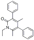1-乙基-4,6-二甲基-3,5-二苯基-2(1h)-吡啶酮结构式_52148-69-3结构式