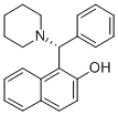 1-((R)-苯基(哌啶-1-基)甲基)萘-2-醇结构式_521960-31-6结构式