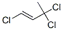 1,3,3-三氯-1-丁烯结构式_52198-52-4结构式