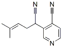 3-Pyridineacetonitrile,4-cyano--alpha--(3-methyl-2-butenyl)-(9ci) Structure