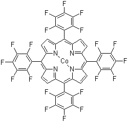 四(五氟苯基)卟啉钴结构式_52242-06-5结构式