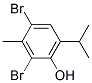 2,4-二溴-6-异丙基-3-甲基苯酚结构式_52262-38-1结构式