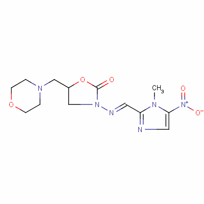 吗硝唑结构式_52279-59-1结构式
