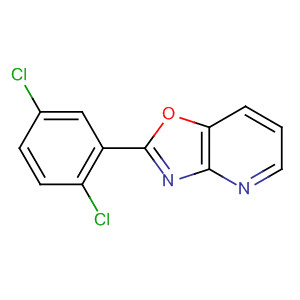 2-(2,5-二氯苯基)-噁唑并[4,5-b]吡啶结构式_52333-67-2结构式