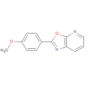 2-(4-甲氧基苯基)噁唑并[5,4-b]吡啶结构式_52334-05-1结构式