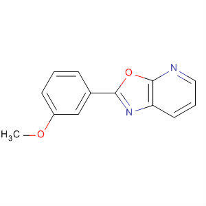 2-(3-甲氧基苯基)-噁唑并[5,4-b]吡啶结构式_52334-09-5结构式