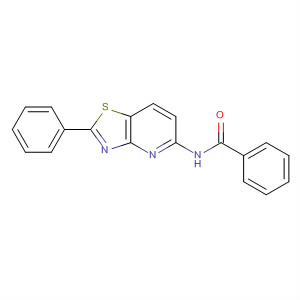 N-(2-苯基噻唑并[4,5-b]吡啶-5-基)苯甲酰胺结构式_52334-39-1结构式