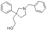 2-(1-苄基-3-苯基吡咯烷-3-基)乙醇结构式_52424-70-1结构式