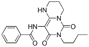 n-(7-丁基-1,3,4,6,7,8-六氢-6,8-二氧代-2H-嘧啶并[1,6-a]嘧啶-9-基)-苯甲酰胺结构式_524944-74-9结构式