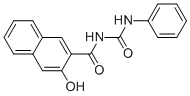 1-(3-羟基萘-2-羰基)-3-苯基-脲结构式_52505-78-9结构式
