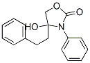 4-羟基-3-苯基-4-(2-苯基乙基)-2-噁唑烷酮结构式_52512-35-3结构式