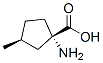 Cyclopentanecarboxylic acid,1-amino-3-methyl-,(1s-cis)-(9ci)Structure,52521-23-0Structure Cyclopentanecarboxylic acid,1-amino-3-methyl-,(1s-cis)-(9ci) Structure,52521-23-0Structure