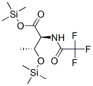 N-(三氟乙酰基)-o-(三甲基甲硅烷基)-l-苏氨酸 三甲基甲硅烷基酯结构式_52558-13-1结构式