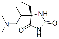 (5s)-(9ci)-5-[2-(二甲基氨基)-1-甲基乙基]-5-乙基-2,4-咪唑啉二酮结构式_525600-25-3结构式