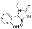 2,4-Imidazolidinedione,1-ethyl-5-(2-hydroxyphenyl)-,(5s)-(9ci) Structure