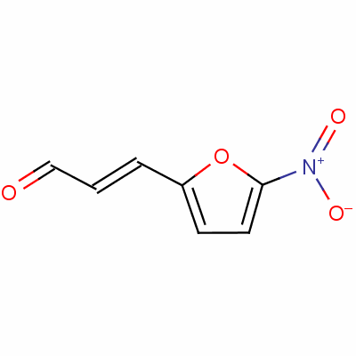 (E)-3-(5-硝基-2-呋喃基)丙烯醛结构式_52661-56-0结构式