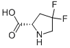 4,4-二氟脯氨酸结构式_52683-81-5结构式