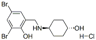 反式-2,4-二溴-6-(4-羟基环己基)氨基甲基苯酚盐酸盐结构式_52702-51-9结构式