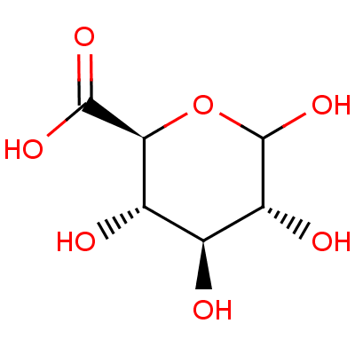 D-葡糖醛酸结构式_528-16-5结构式