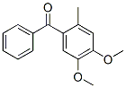 4,5-二甲氧基-2-甲基苯甲酮结构式_52806-39-0结构式